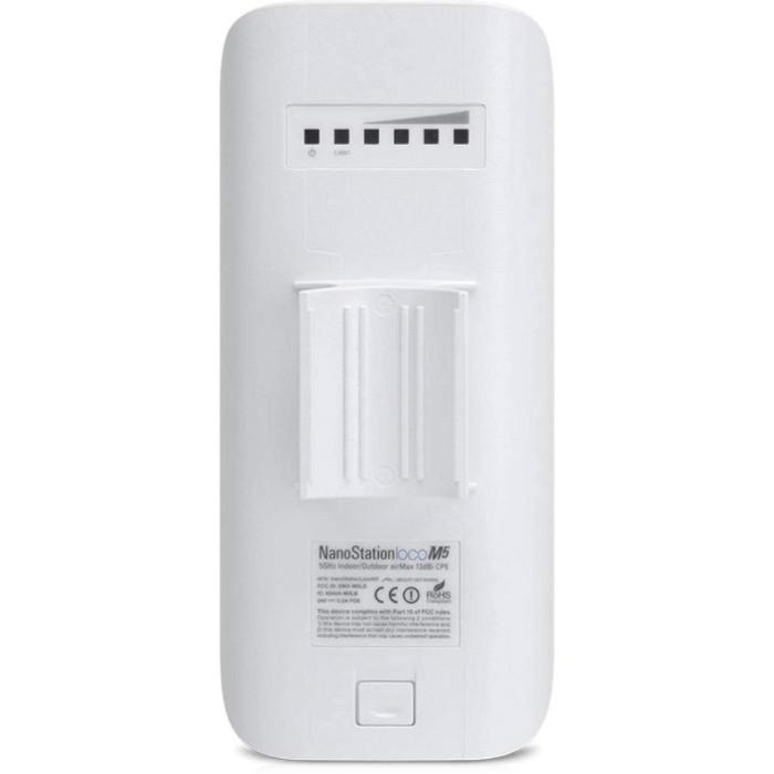 Точка доступу Wi-Fi Ubiquiti Nanostation Loco M5 White (NSL-M5) - фото 4