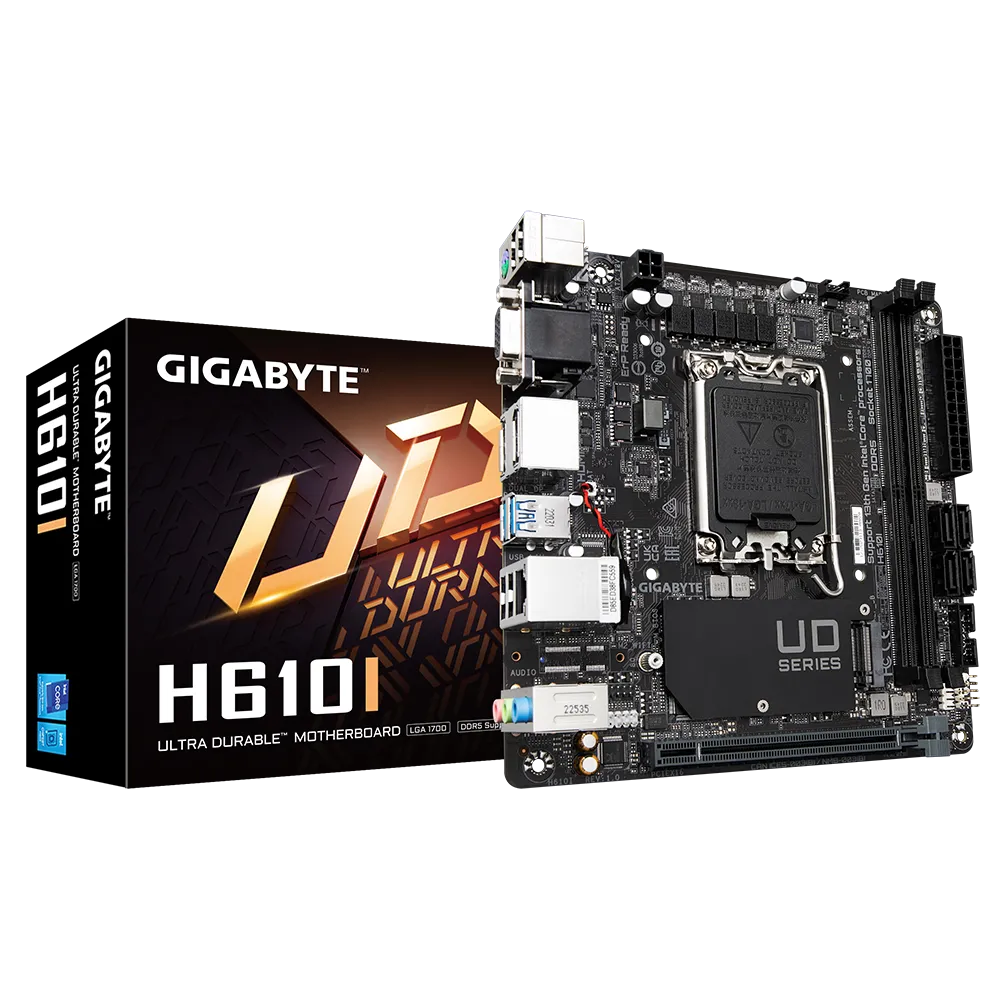 Материнская плата Gigabyte H610I - фото 4