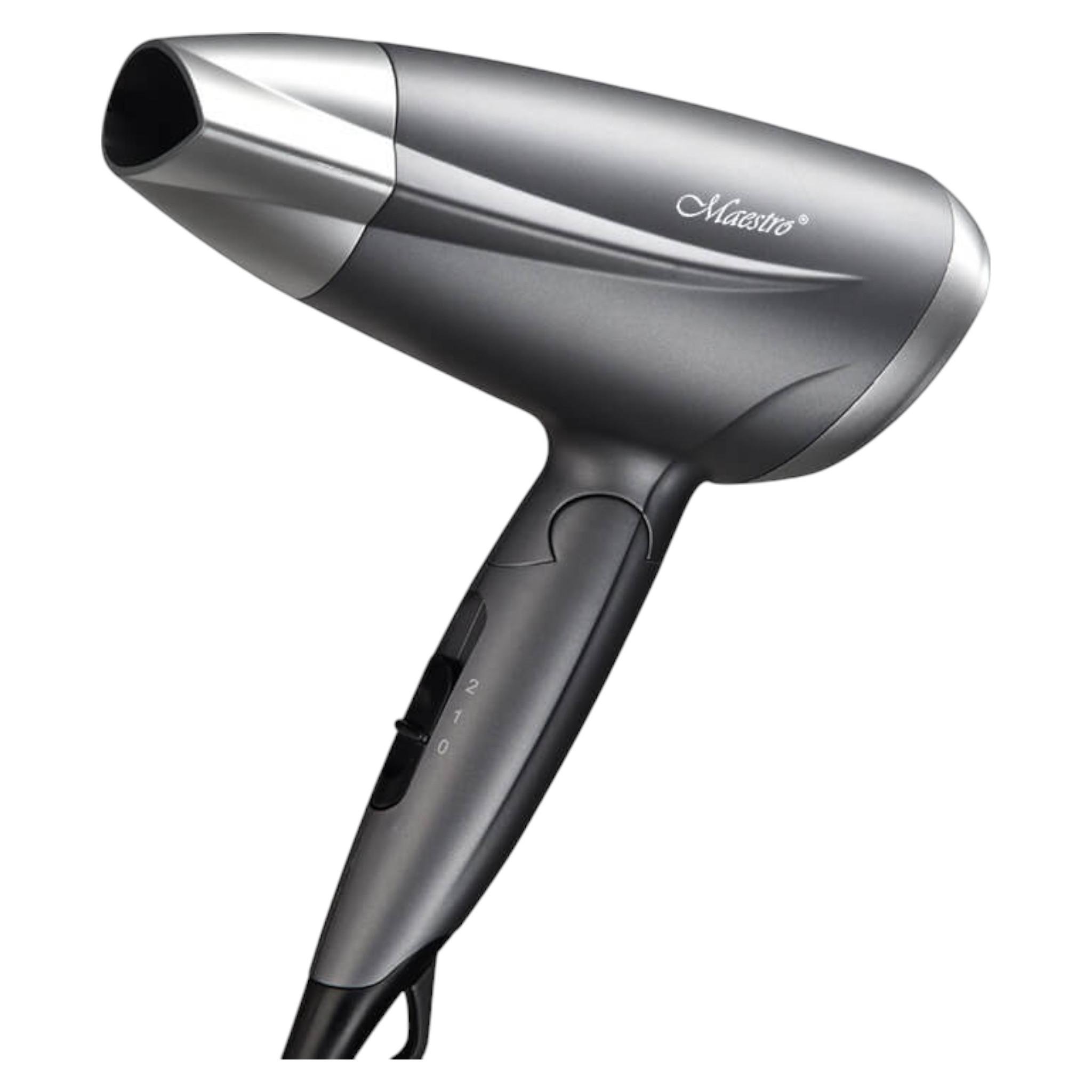 Фен дорожный Maestro MR-207 1400 Вт Grey (H_MR-207/Grey)