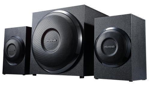 Колонки 2.1 Microlab M-110 сателлиты 2x2,5 Вт сабвуфер 5 Вт Черный