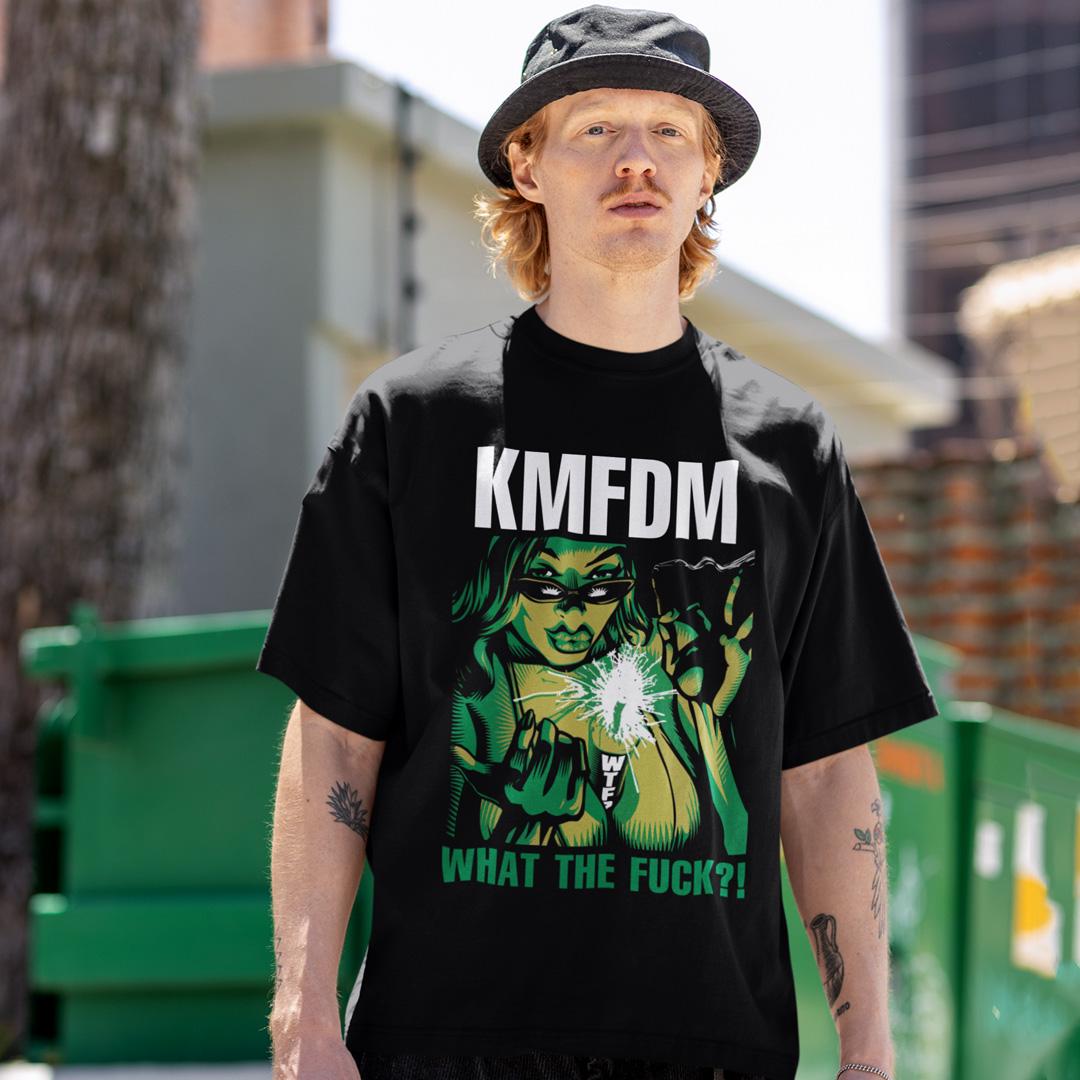 Футболка унисекс KMFDM WTF 2011 M Черный (0000012525)
