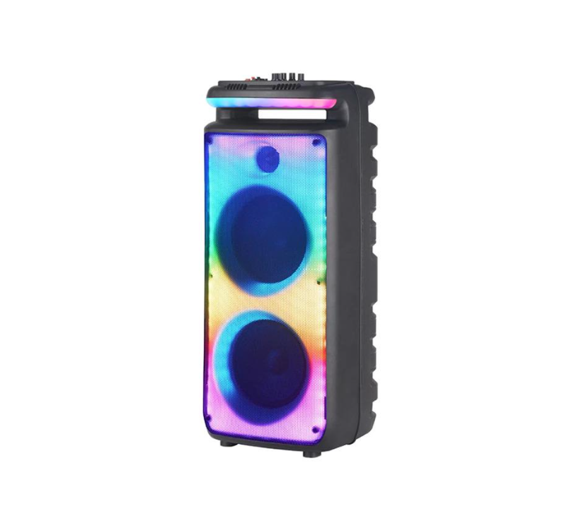 Акустическая система два микрофона 8" пульт 30W (MER-15688_4832)