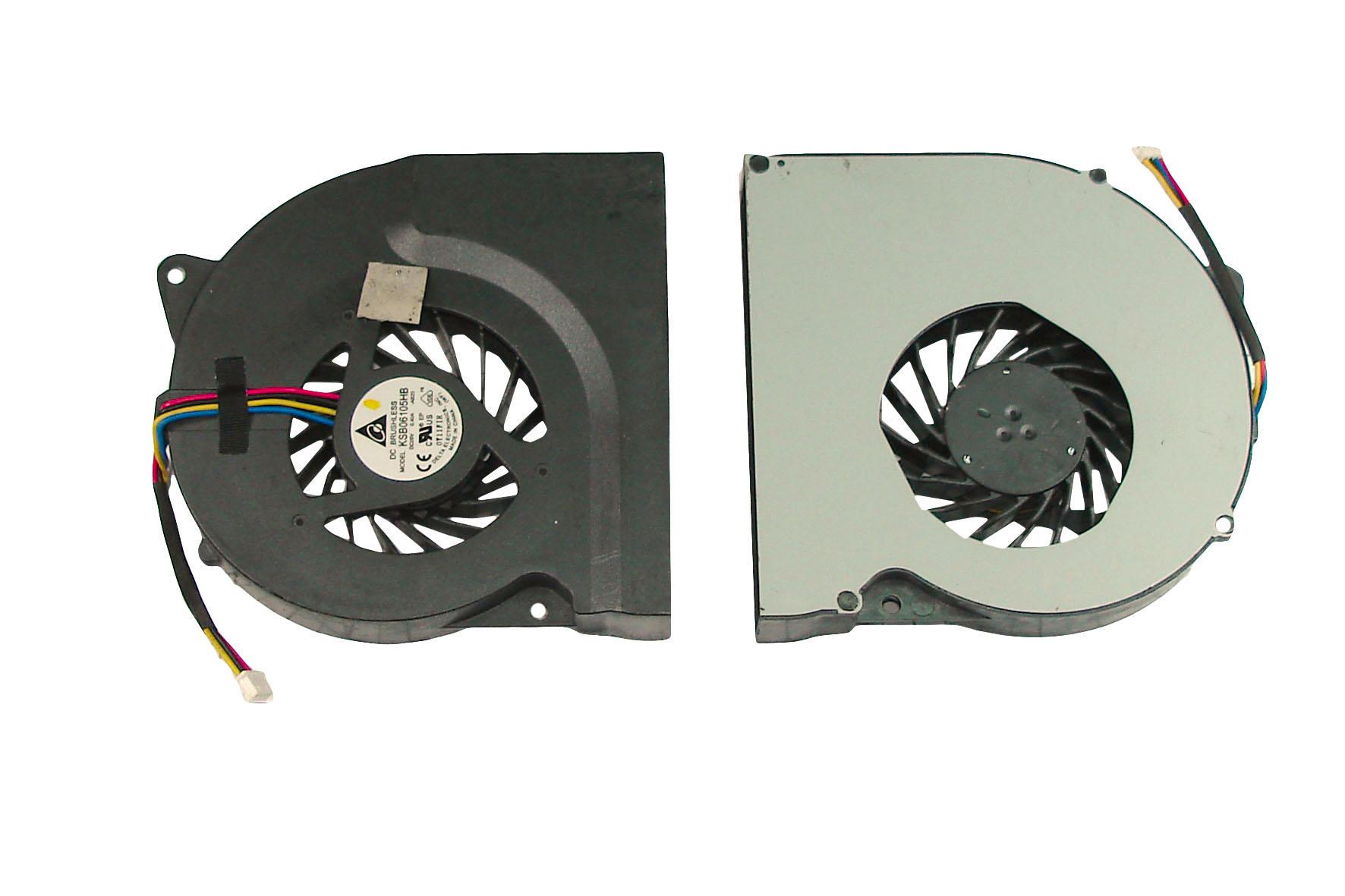 Кулер для ноутбука Asus K73 5V 0.4A 4-pin Brushless