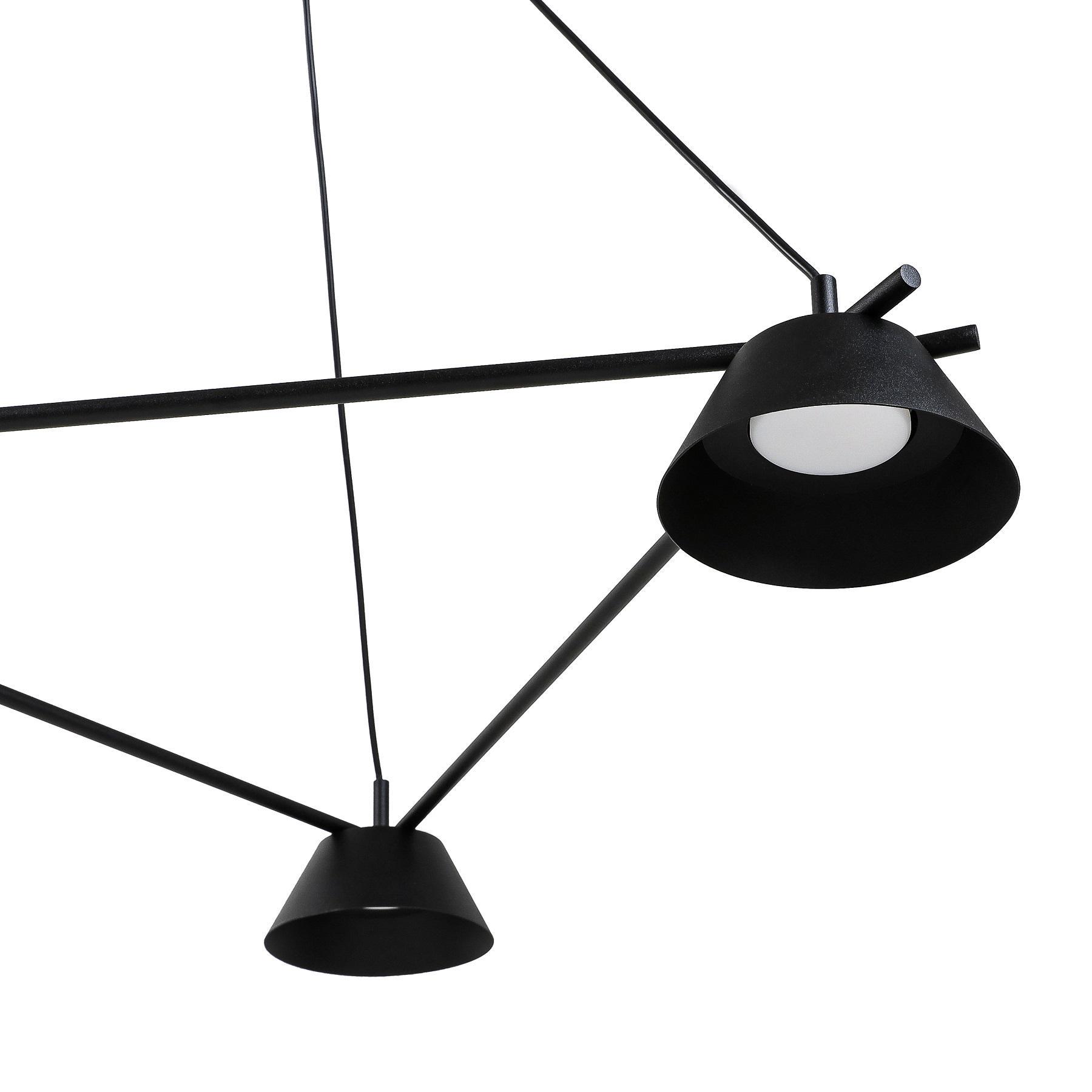 Люстра Monday C160 Angle3 Black - фото 2