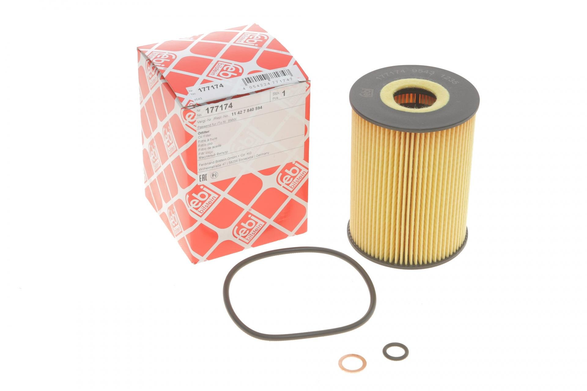 Фильтр масляный FEBI BILSTEIN для BMW M5 E60/E61 04- S85- (177174)