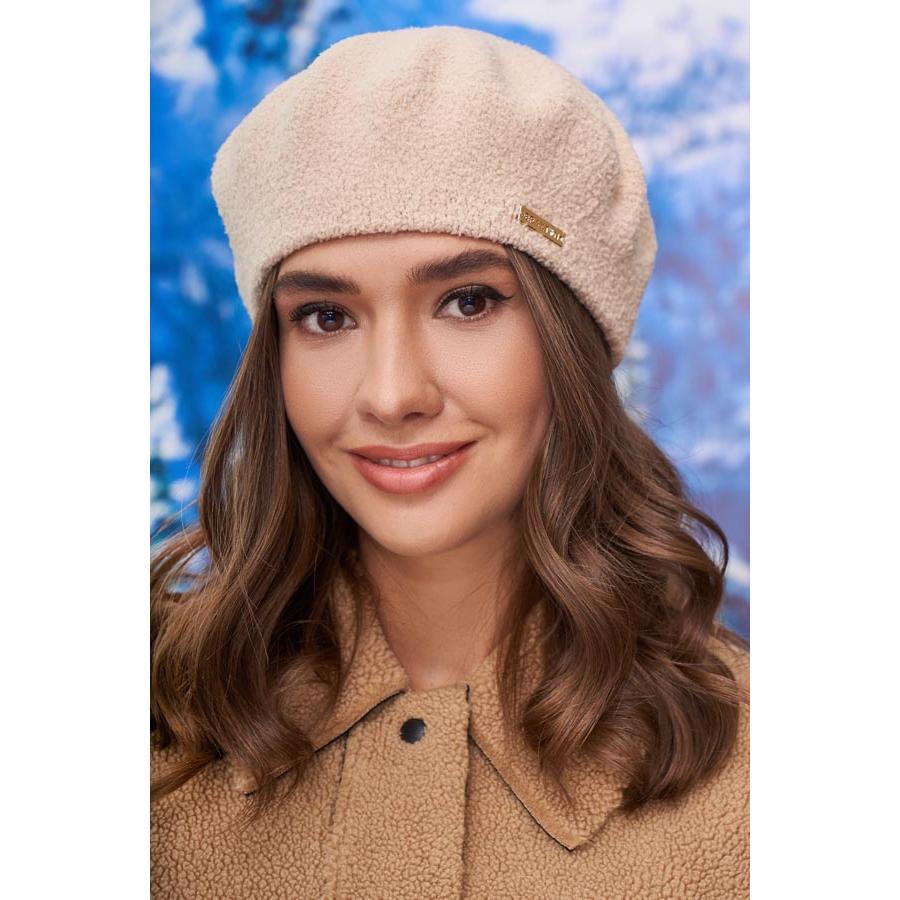 Берет женский мягкий Оджен Braxton 4978 one size Кофейный