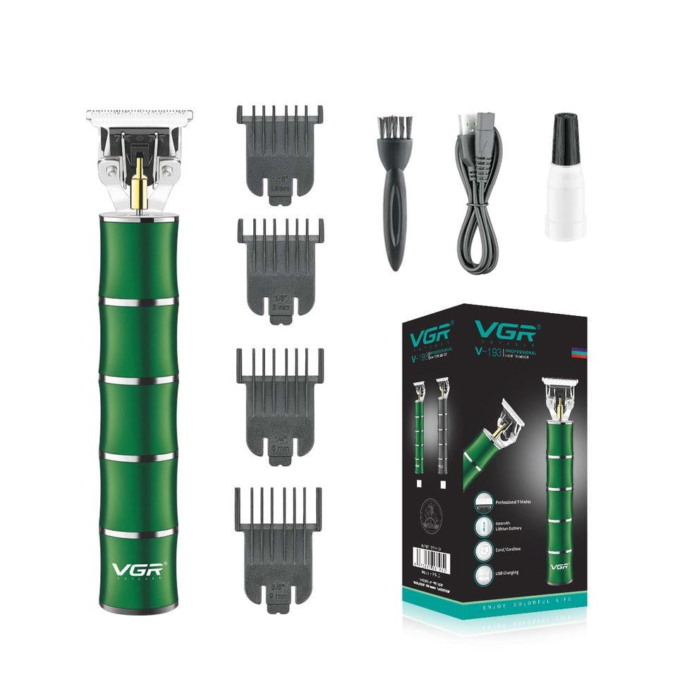 Триммер для стрижки волос VGR V-193 аккумуляторный