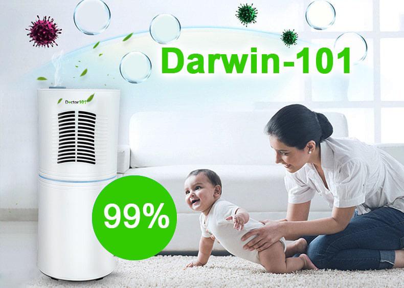 Очищувач повітря 4в1 Darwin-101 з пультом ДУ (10089482) - фото 9