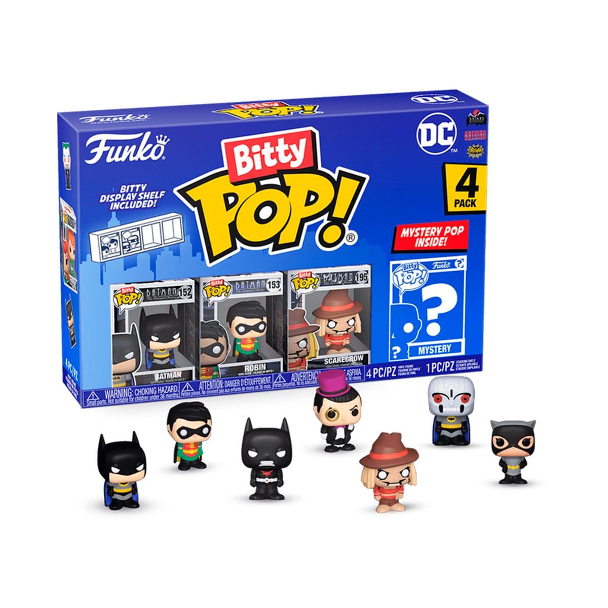 Фигурки Funko Bitty Pop DC Comics 2,5 см шт. (76339) Фигурки Funko Bitty Pop DC Comics 2,5 см шт. (76339)