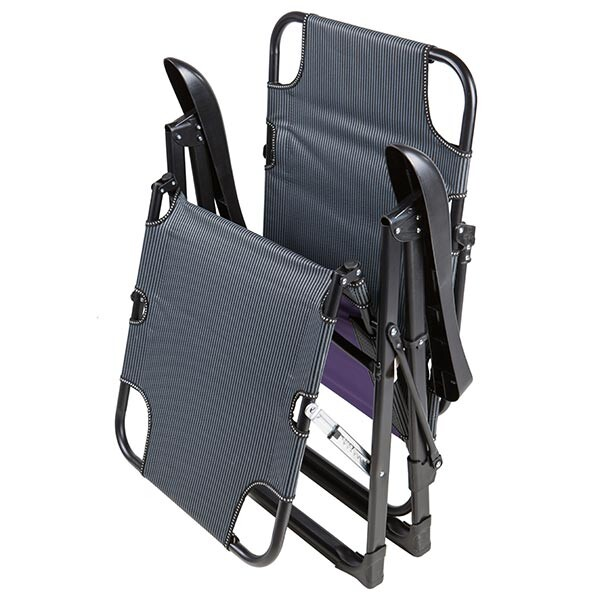 Крісло-шезлонг розкладний садовий Сірий (8011WS) - фото 6 Крісло-шезлонг розкладний садовий Сірий (8011WS) - фото 6