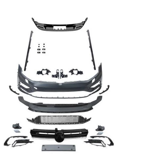 Комплект обвесов R-Line GT Tuning для Volkswagen Golf 7/E-Golf пластик под покраску