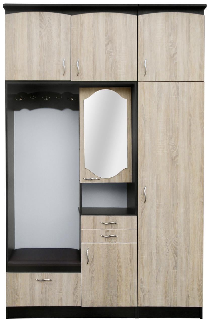 Передпокій МАКСІ-МЕблі Делла Венге магія/Дуб сонома (8296)