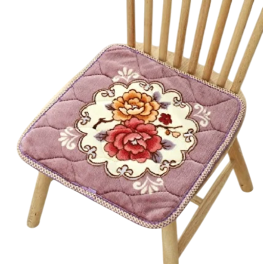 Накладки на стулья C00509-1 40х40 см Фиолетовый