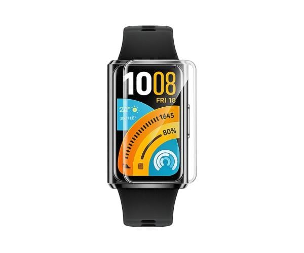 Защитное стекло для смарт-часов Huawei Band 11 Pro с рамкой для поклейки Защитное стекло для смарт-часов Huawei Band 11 Pro с рамкой для поклейки