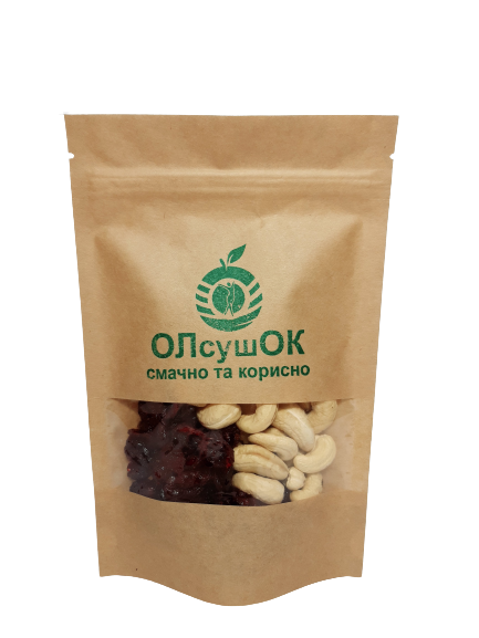 Микс клюква и кешью ОЛсушОК 100 г (4820252920088) Микс клюква и кешью ОЛсушОК 100 г (4820252920088)