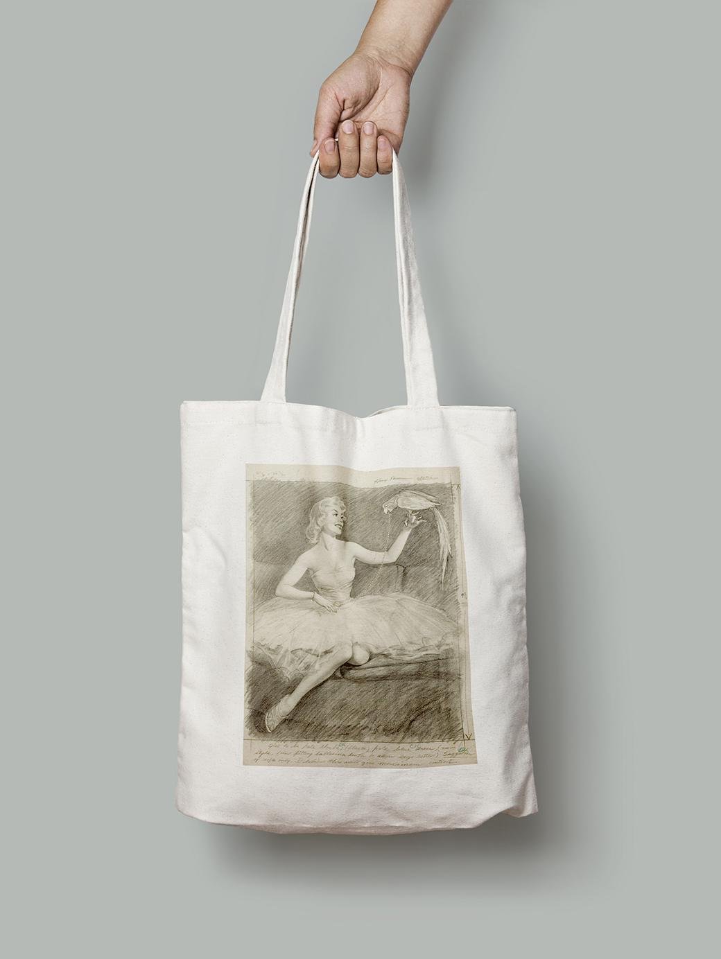 Эко-сумка Девушка с попугаем. Гарри Экман шопер (pin_up010163_Bag) Эко-сумка Девушка с попугаем. Гарри Экман шопер (pin_up010163_Bag)