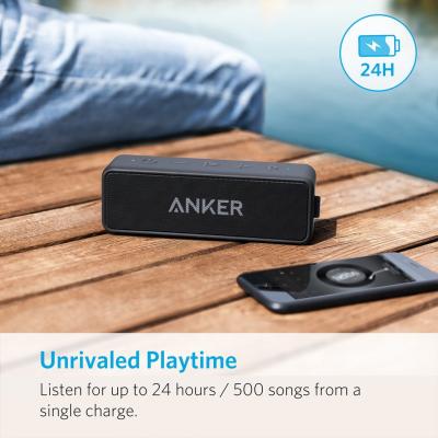 Портативная акустическая система Anker SoundCore 2 Black (A3106H11) - фото 6