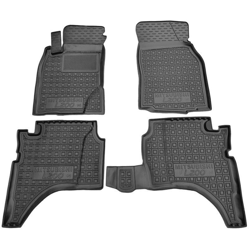 Коврики автомобильные AVTO-Gumm Mitsubishi L200 III 96-06 DoubleCab Черный (12076)
