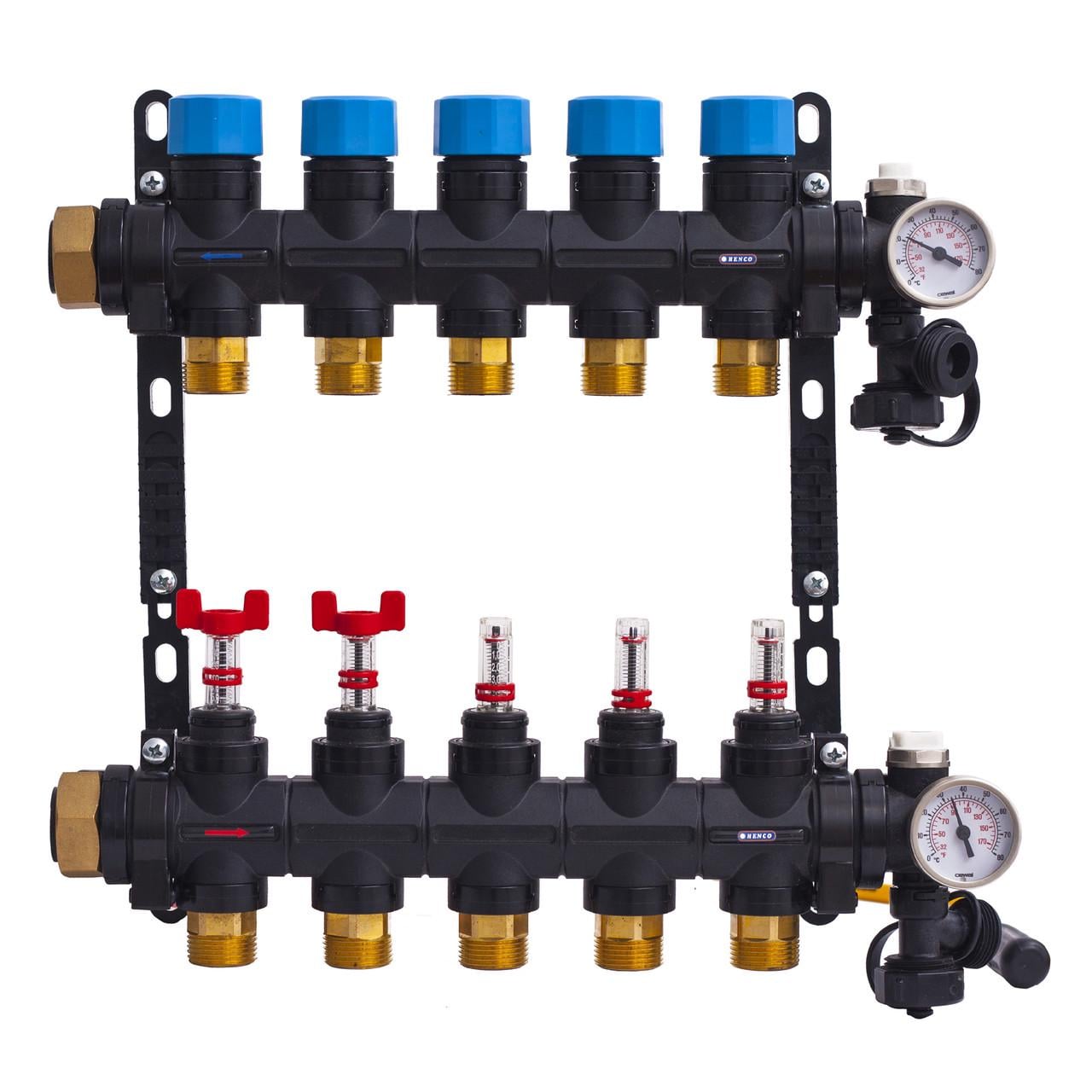 Узел коллекторный 5 выходов HENCO (UFH-0605MDK05)
