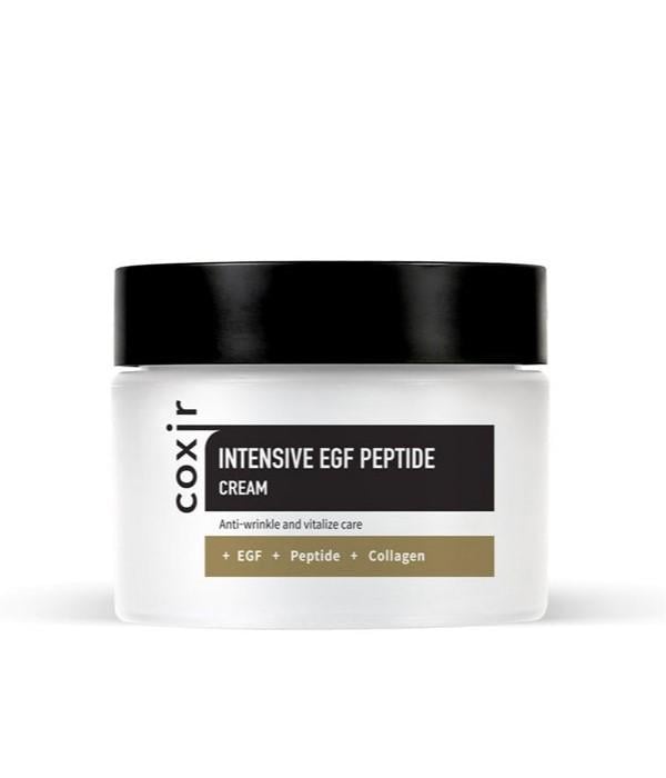 Интенсивный антивозрастной крем для лица с пептидами Coxir Intensive EGF Peptide Cream 50 мл