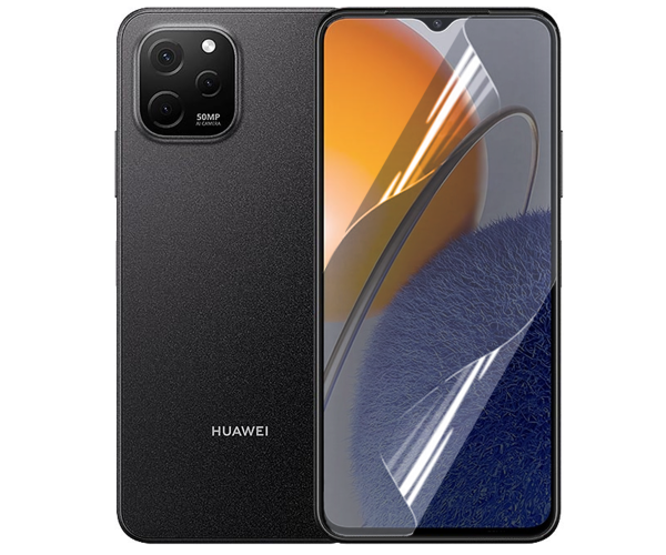 Противоударная гидрогелевая пленка Hydrogel Film для Huawei Nova Y61, Transparent Противоударная гидрогелевая пленка Hydrogel Film для Huawei Nova Y61, Transparent