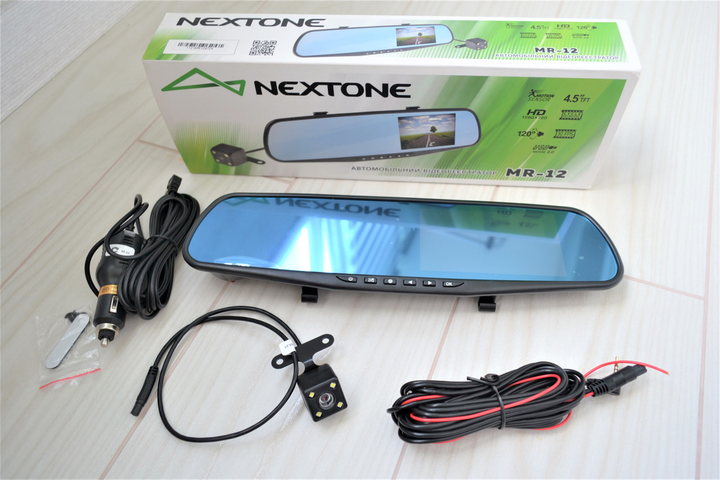 Відеореєстратор дзеркало Nextone MR-12 720P 480Р