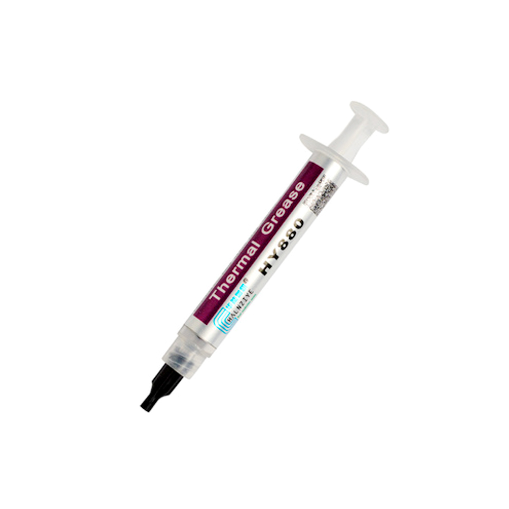 Термопаста HY 880 шприц теплопровідність 5,15 Вт мК 3 г Сірий (YUT_V801)