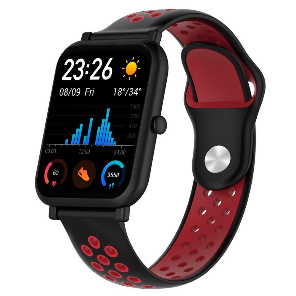 Ремінець Sport для Amazfit GTS Black Red (13184-44)
