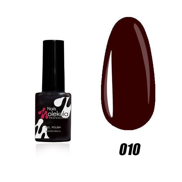 Гель-лак Nails Molekula 010 Темно-сливовый