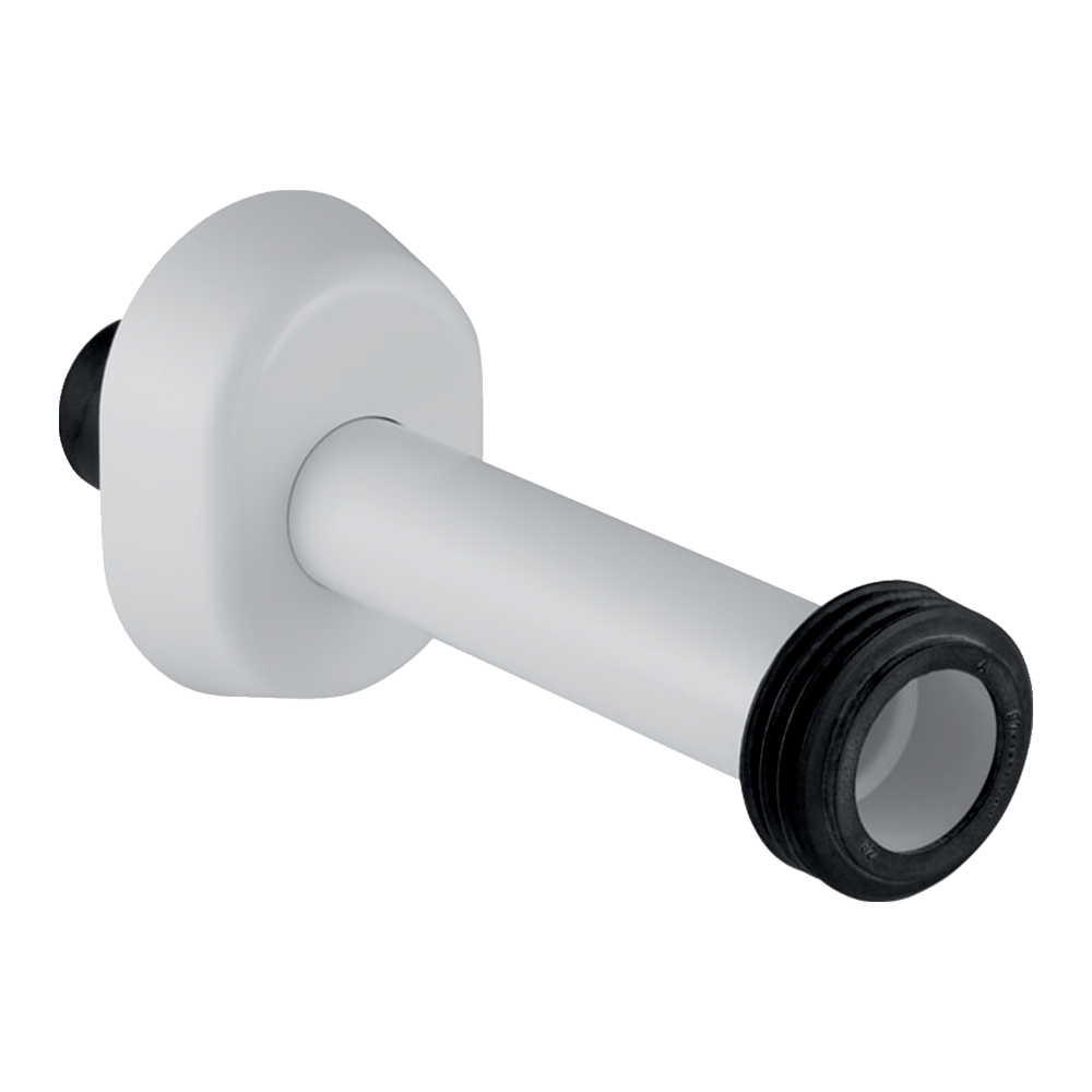 Комплект подовжувача коліна змиву Geberit з розеткою 45 мм Хром глянсовий (118.221.21.1)