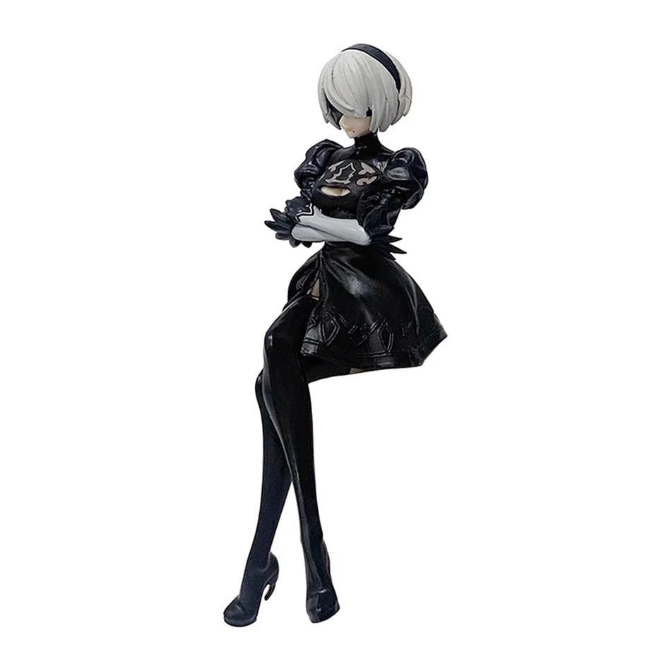 Фигурка коллекционная аниме NieR Automata YoRHa 2B YoRHa No.2 Type B 15 см PVC 1:12 (1483)