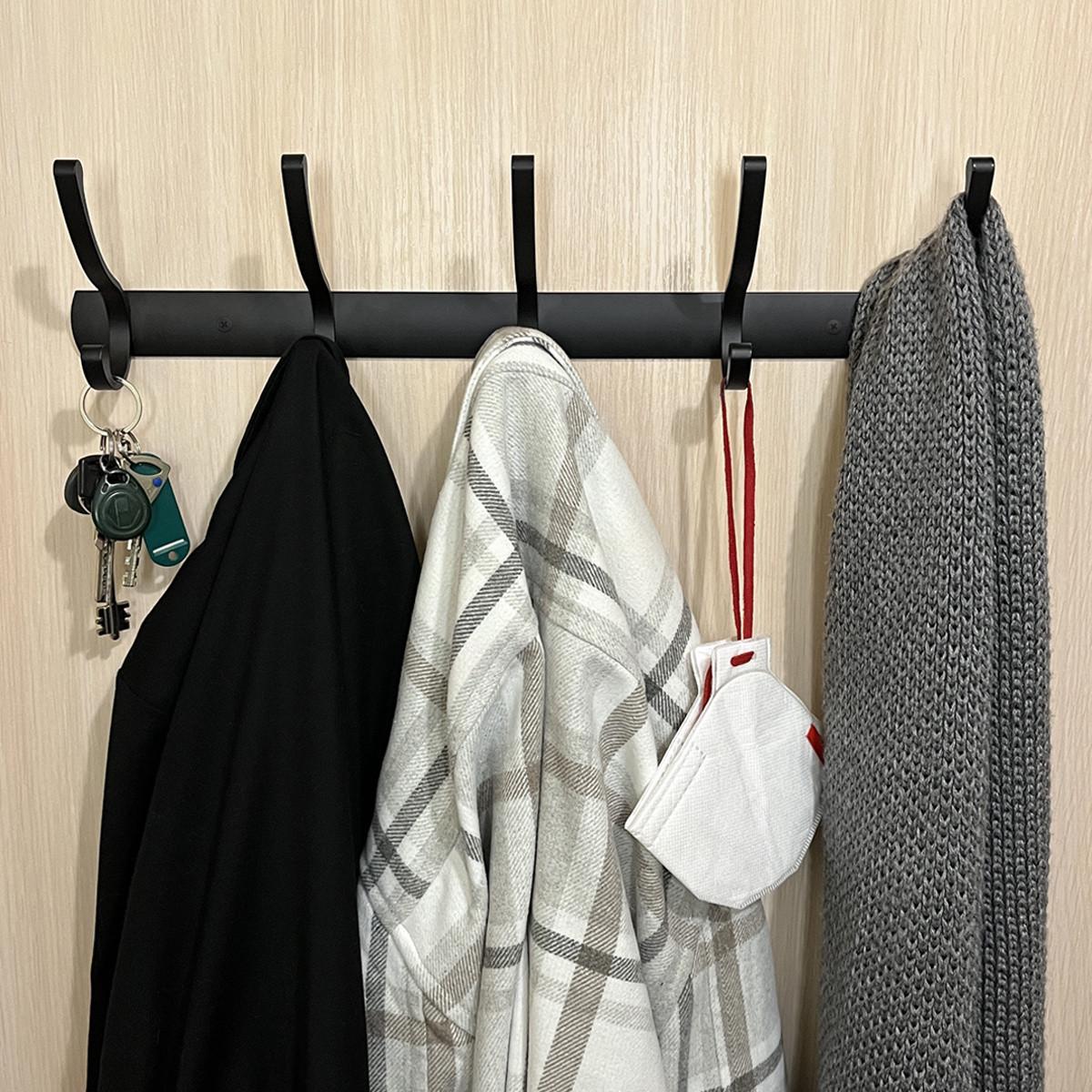 Вешалка на 5 крючков HA-03/5 Black Вешалка на 5 крючков HA-03/5 Black