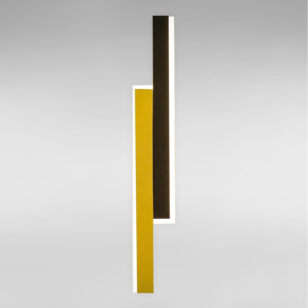 Светильник настенный светодиодный Light House SY-19012/600 BK+PLG 600х100х45 мм 36W Черный/Золотой