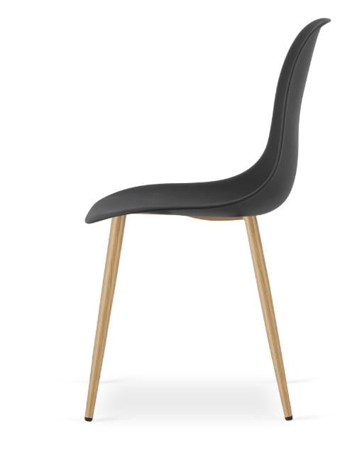 Комплект стол 80 см и стул WAT 2 шт. Черно-белый - фото 8 Комплект стол 80 см и стул WAT 2 шт. Черно-белый - фото 8