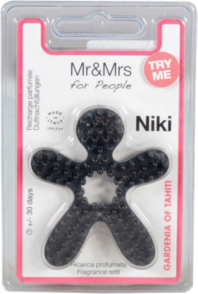 Ароматизатор для авто Mr&Mrs Refill Niki Gardena Of Tahiti на дефлектор твердый (0308605)
