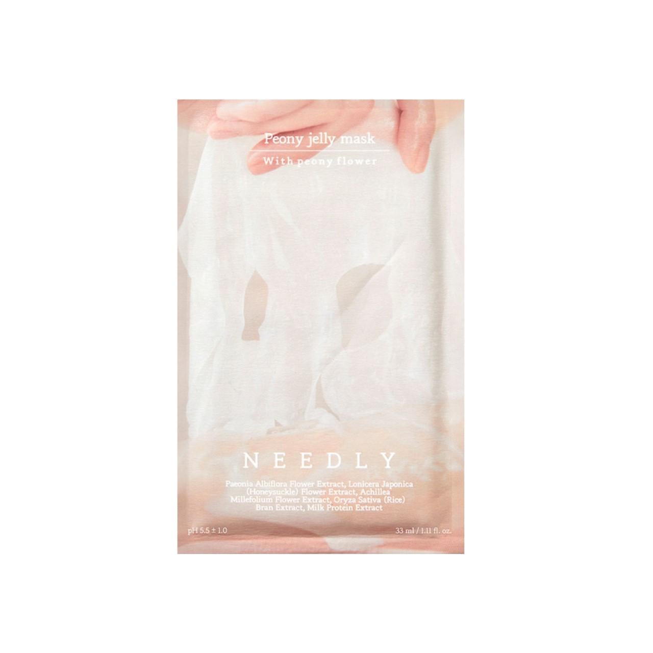 Маска осветляющая тканевая для лица Needly Peony Jelly Mask (1771875844)