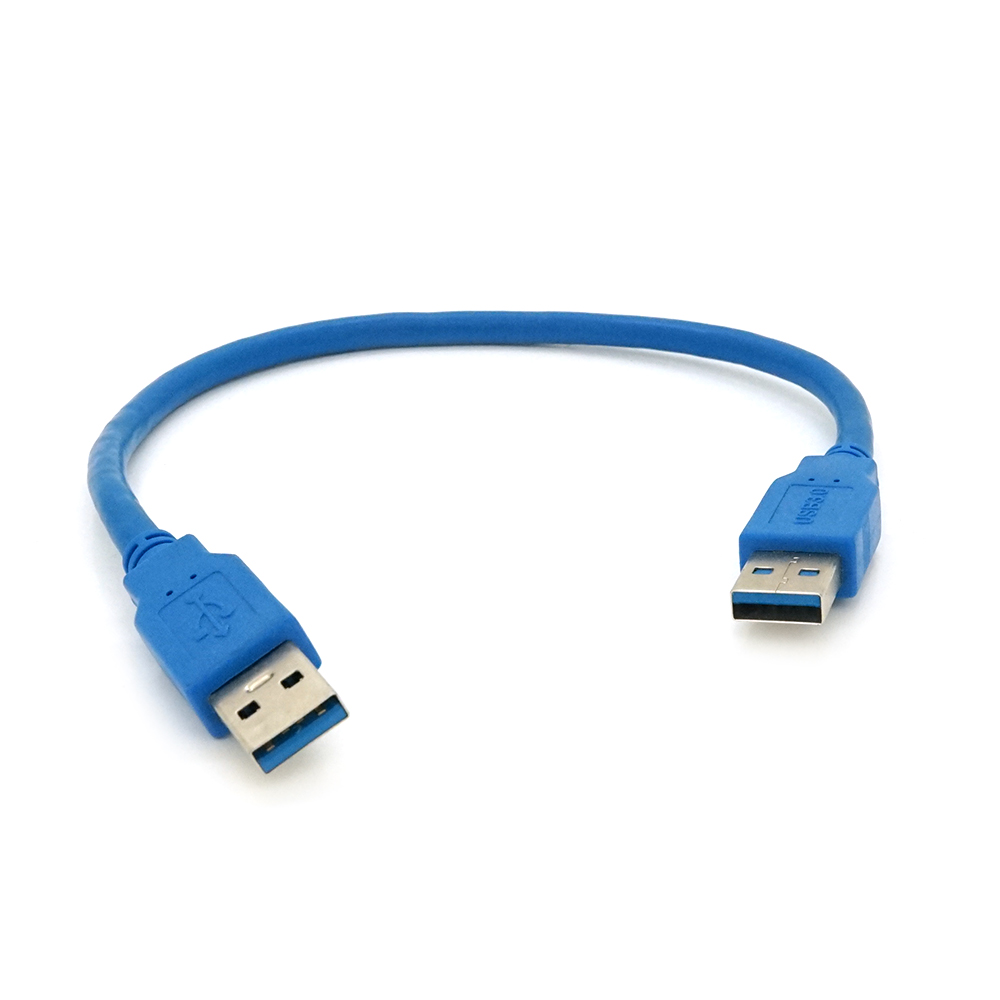 Кабель VOLTRONIC USB 3,0 AM+AM 0,3 м (35547)