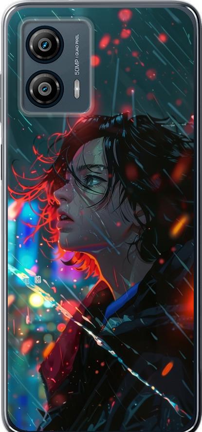 Чехол на Motorola Moto G53 Ночные огни (6096u-3047-42517)