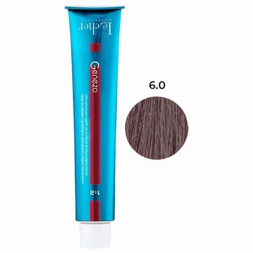 Крем-фарба для волосся професійна стійка аміачна Le Cher Geneza 100 мл 6.0 з протеїнами шовку (2502812701)