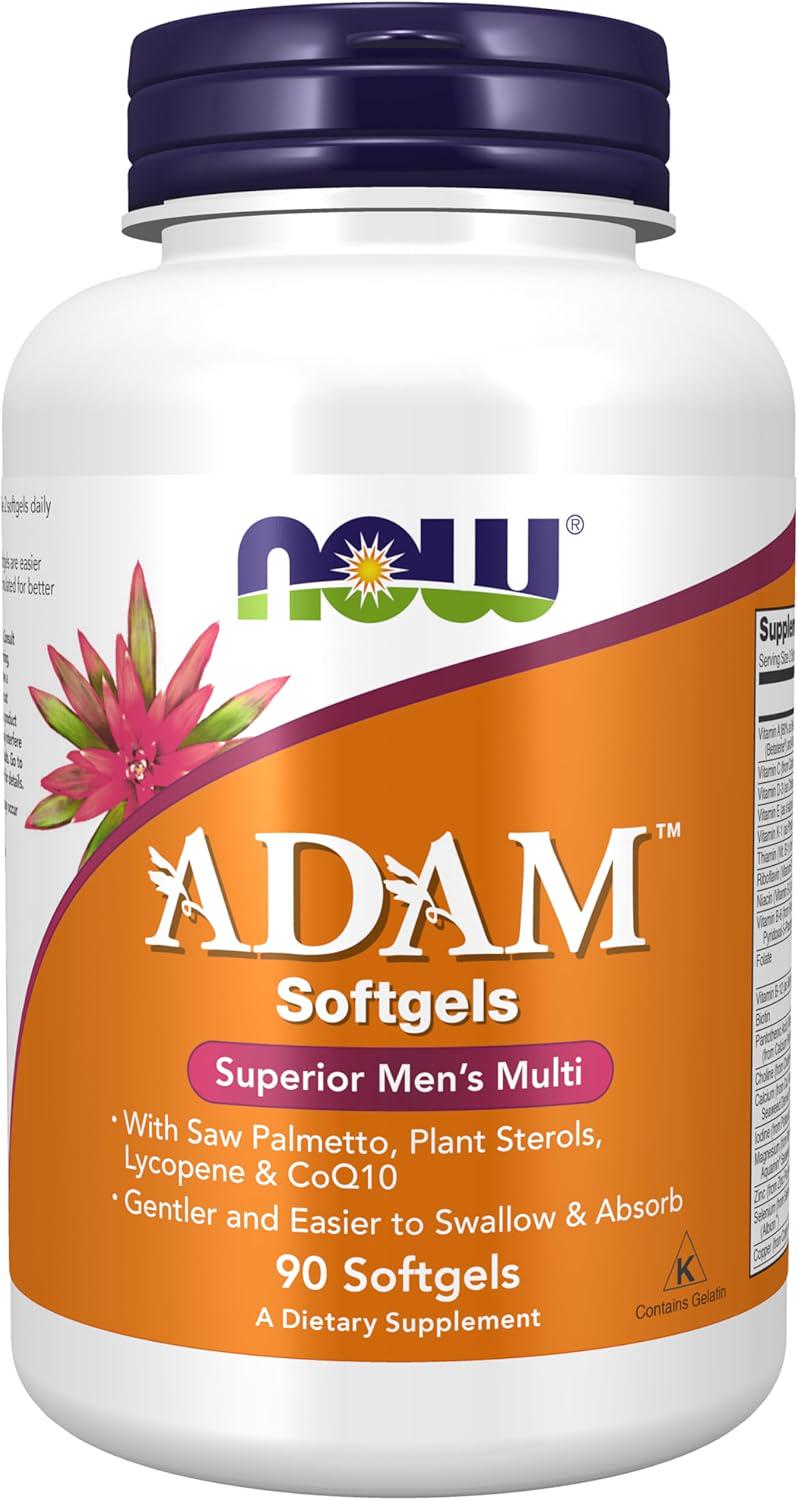 Мультивитамины для мужчин NOW Foods Adam Men's Multi 90 мягких капсул