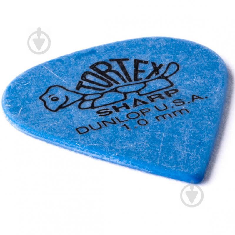 Медіатор Dunlop 4121 Tortex Sharp Guitar Pick 1.0 мм (1 шт.) - фото 2