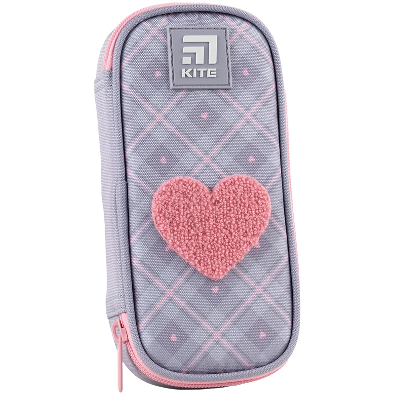 Пенал KITE Fluffy Heart (K24-662-13)