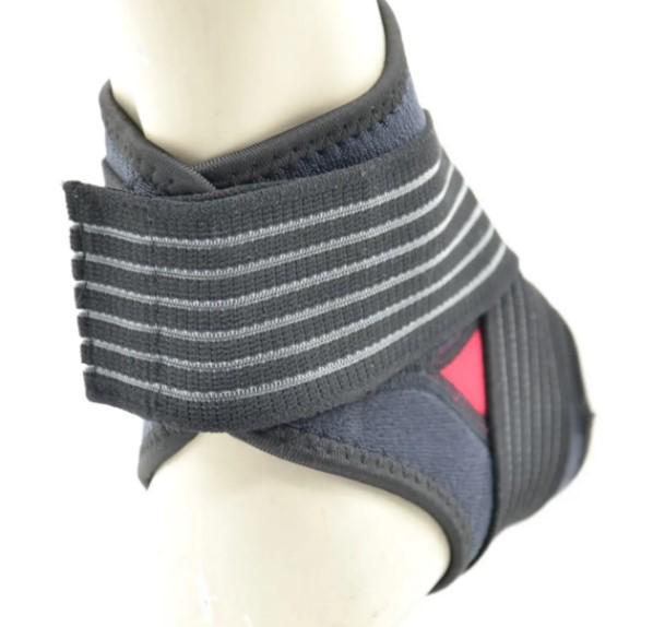 Бандаж на гомілковостоп Power System PS-6013 Neo Knee Support 1 шт. XL Black/Red (PS-6013_XL_Black-Red) - фото 4