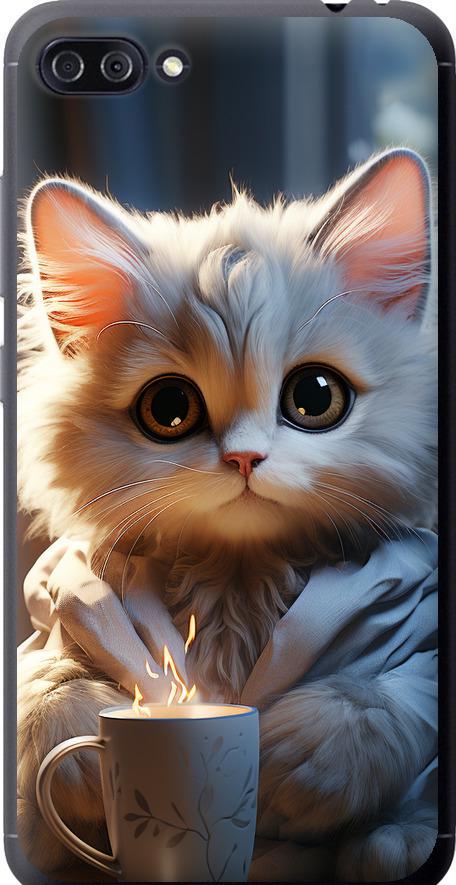 Чехол на Asus ZenFone 4 Max ZC554KL White cat (5646u-1035-42517)