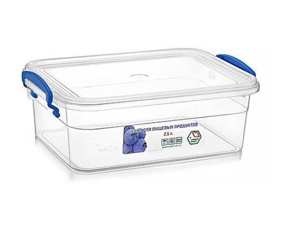Пищевой контейнер Stenson с ручками 2,5 л 17,8х25х9 см (AN012843)