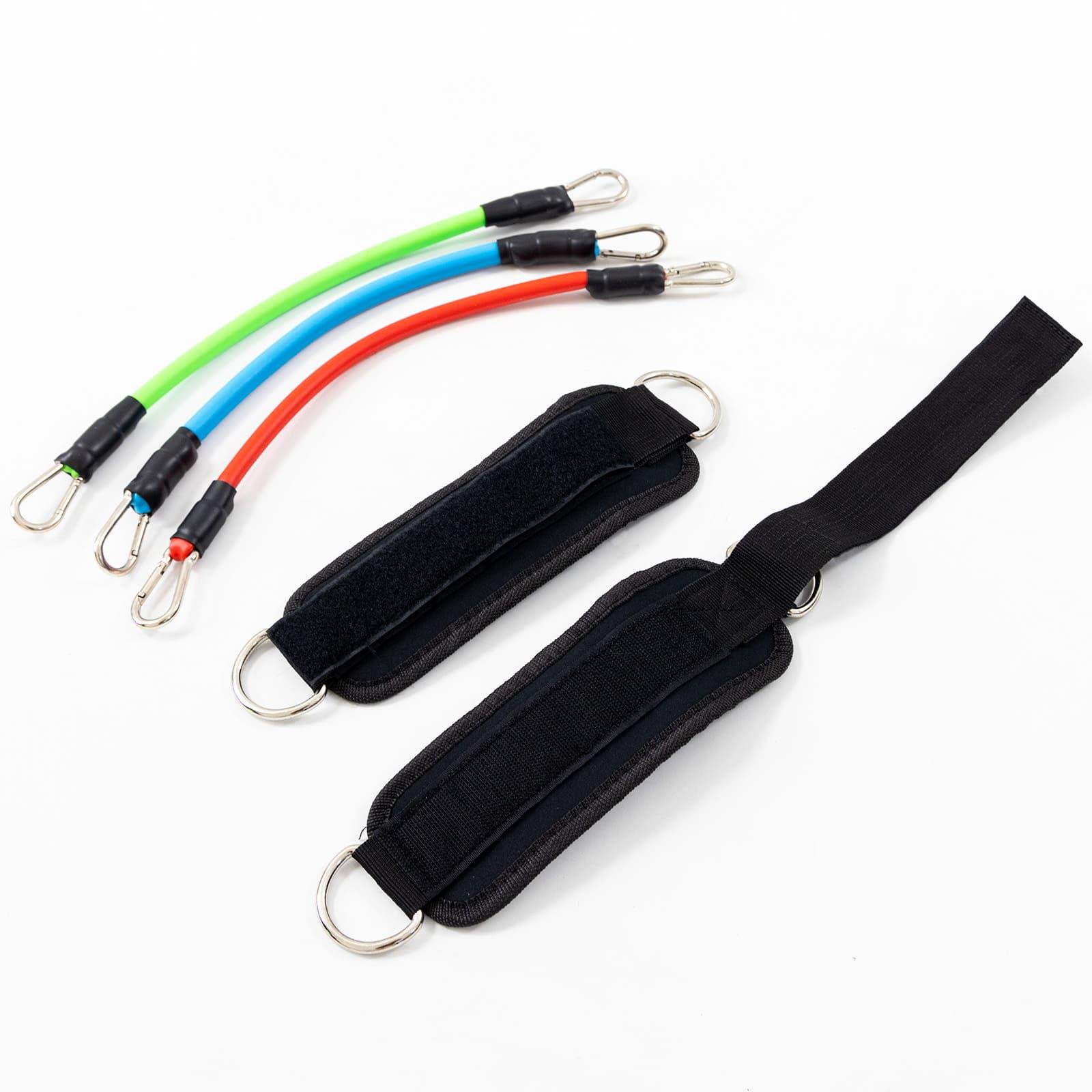 Эспандер латеральный OSPORT трубчатый 3 шт. с манжетой Черный (MS 4612) - фото 2 Эспандер латеральный OSPORT трубчатый 3 шт. с манжетой Черный (MS 4612) - фото 2