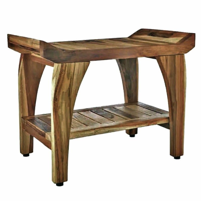 Табурет для ванной из дерева Томуро Корица (ТВН-005033)