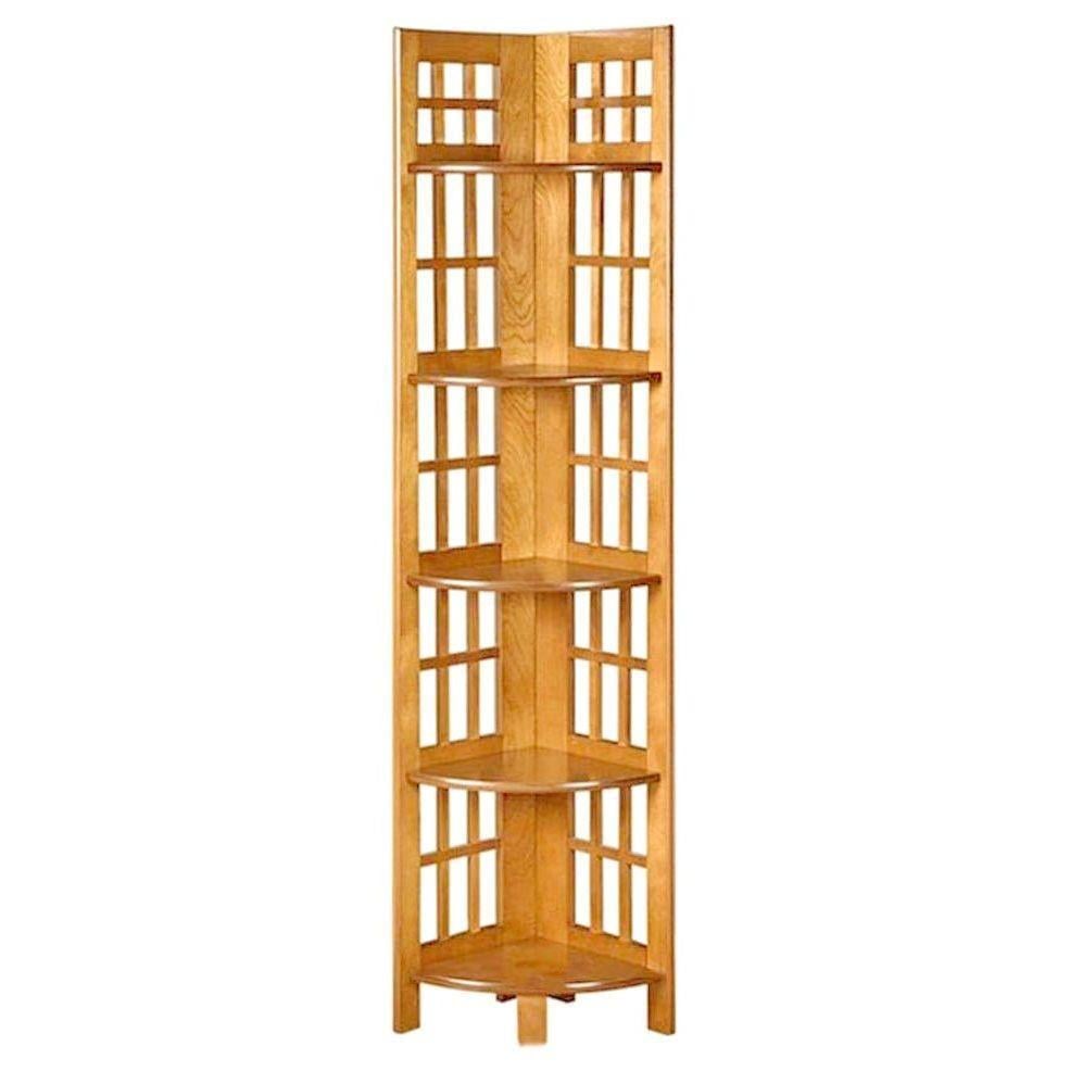 Стеллаж кухонный из дерева Джинеси Сиена (СТА-008505)