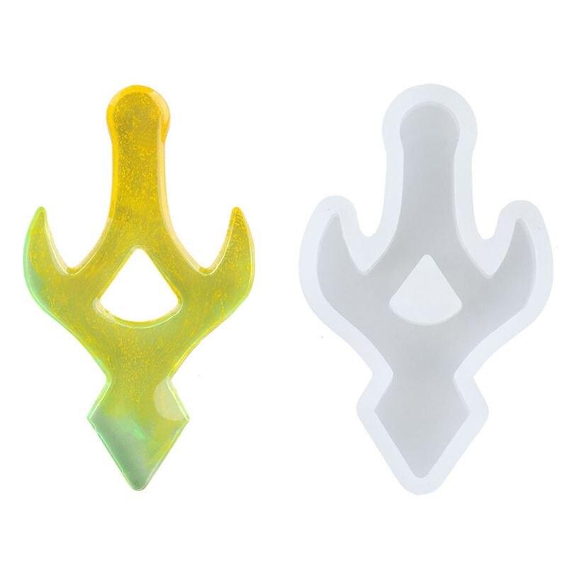 Форма для эпоксидной смолы Finding символ кулон стрела 3х4,9 см Белый (23194898)