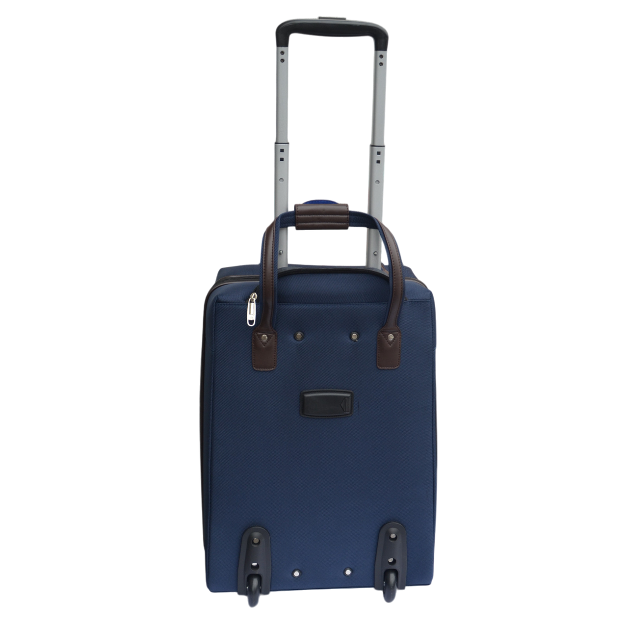 Чемодан ручная кладь Derby 092402-L текстильная 2 колеса 51х37х22 см Dark blue (2450794990) - фото 3